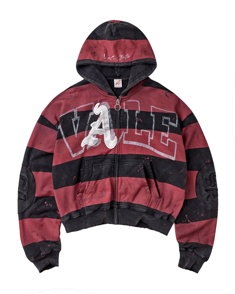 Vale Forever - ATL Zip-Up - Red/Black