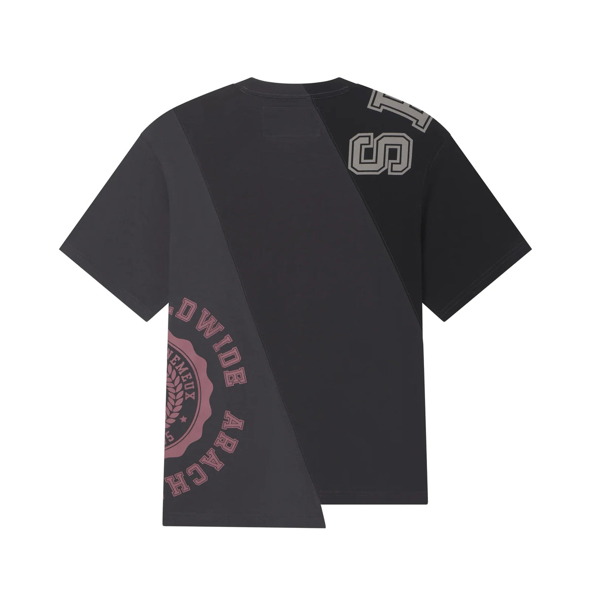 SP5DER - Asymmetrical 5 Tee - Onyx