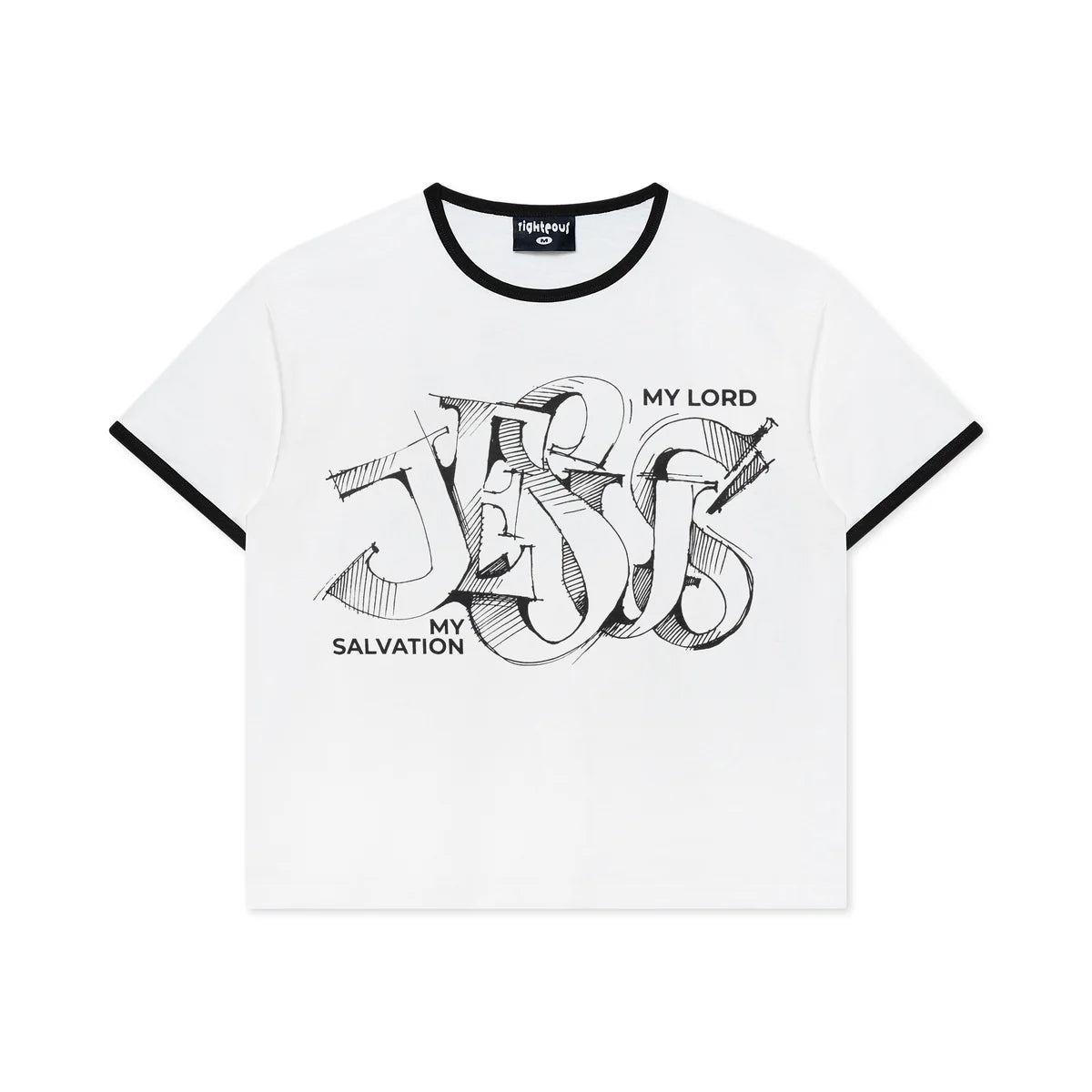 We Are Righteous - My Salvation Tee - White