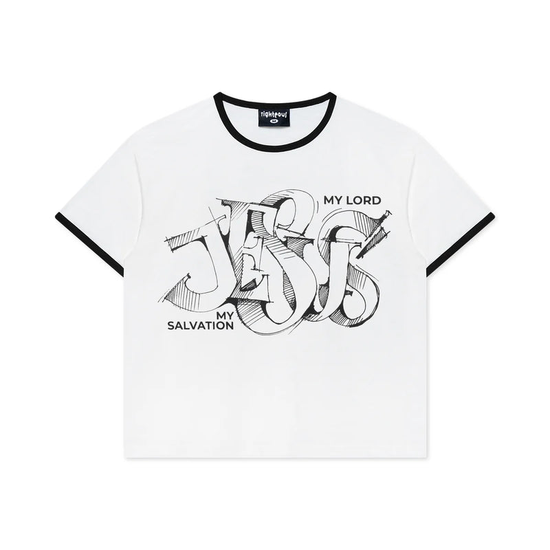 We Are Righteous - My Salvation Tee - White