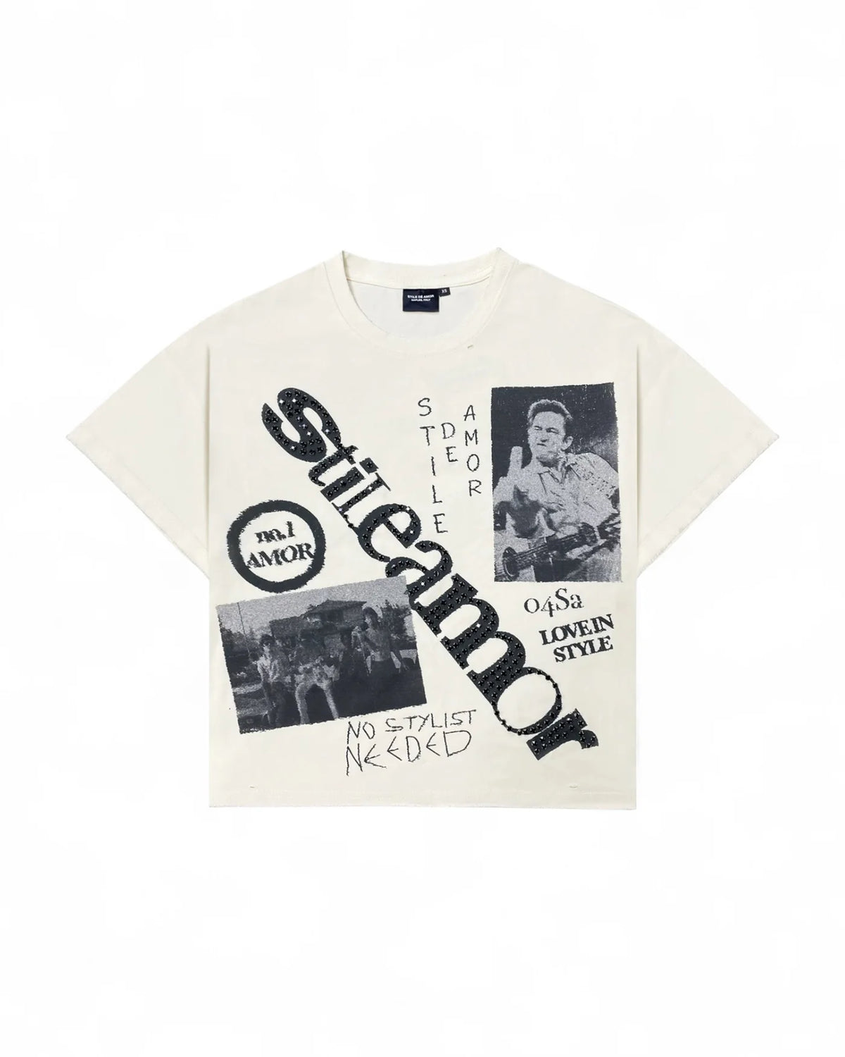 Stile De Amor - No Stylist Tee - Cream
