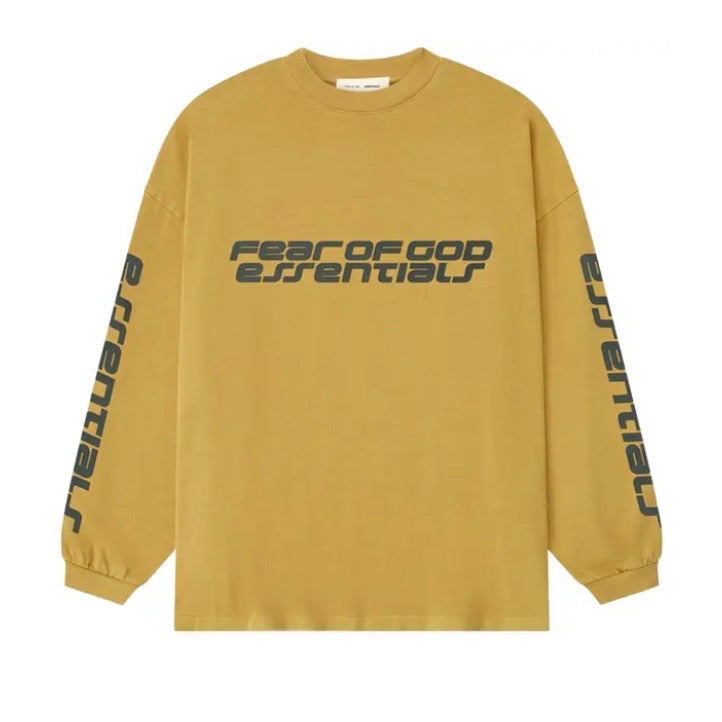 ESSENTIALS - 90’s L/S Tee - Canyon