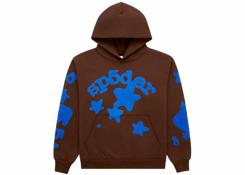 SP5DER - Beluga Hoodie - Brown