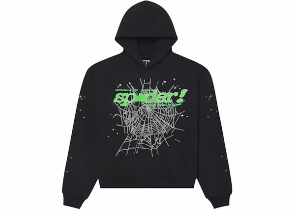 SP5DER - Punk V2 Hoodie - Black