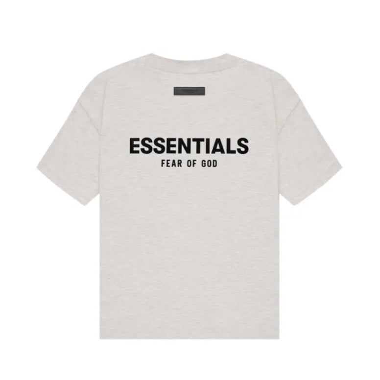 ESSENTIALS - Classic Tee - Light Oatmeal