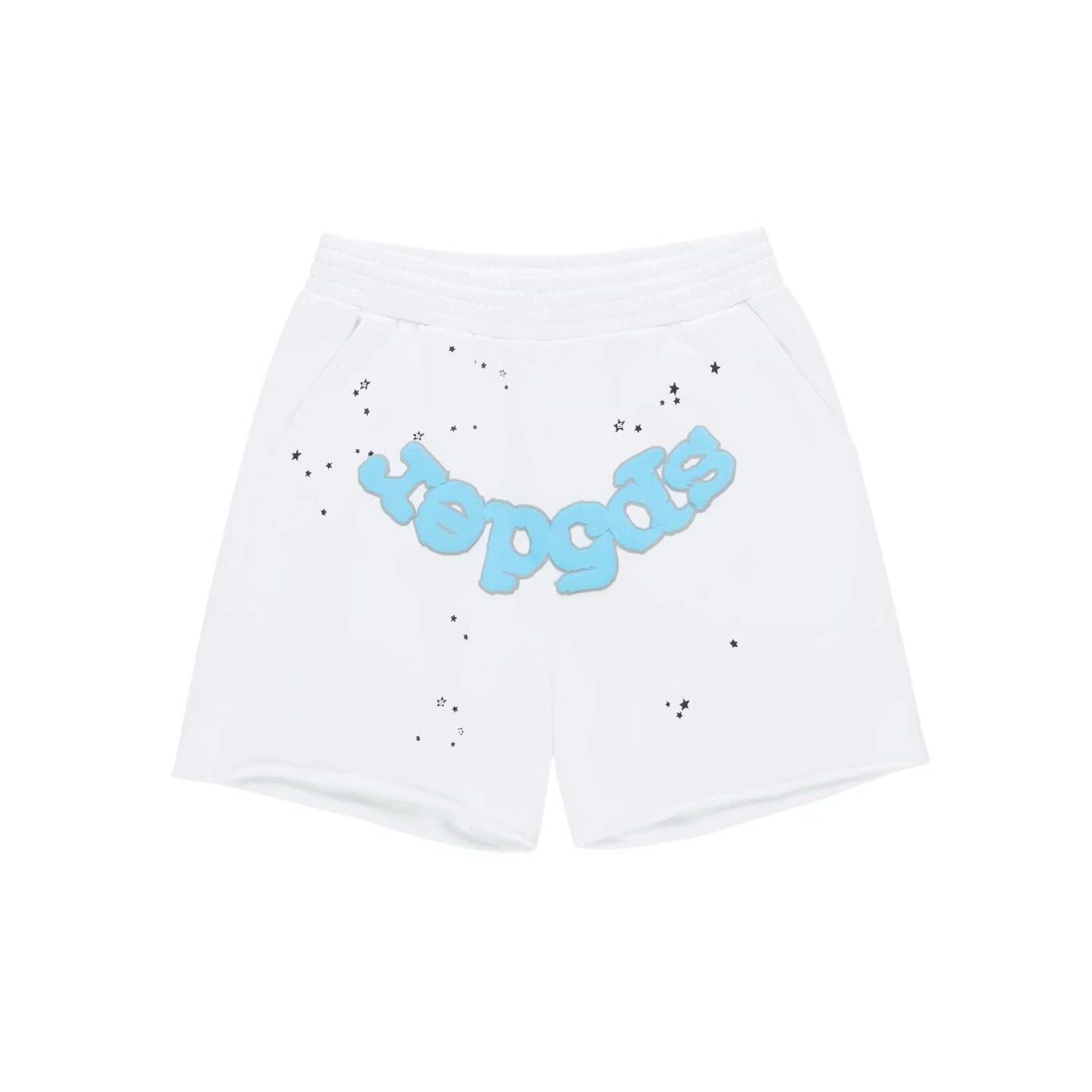 SP5DER - OG Logo Sweatshort - White