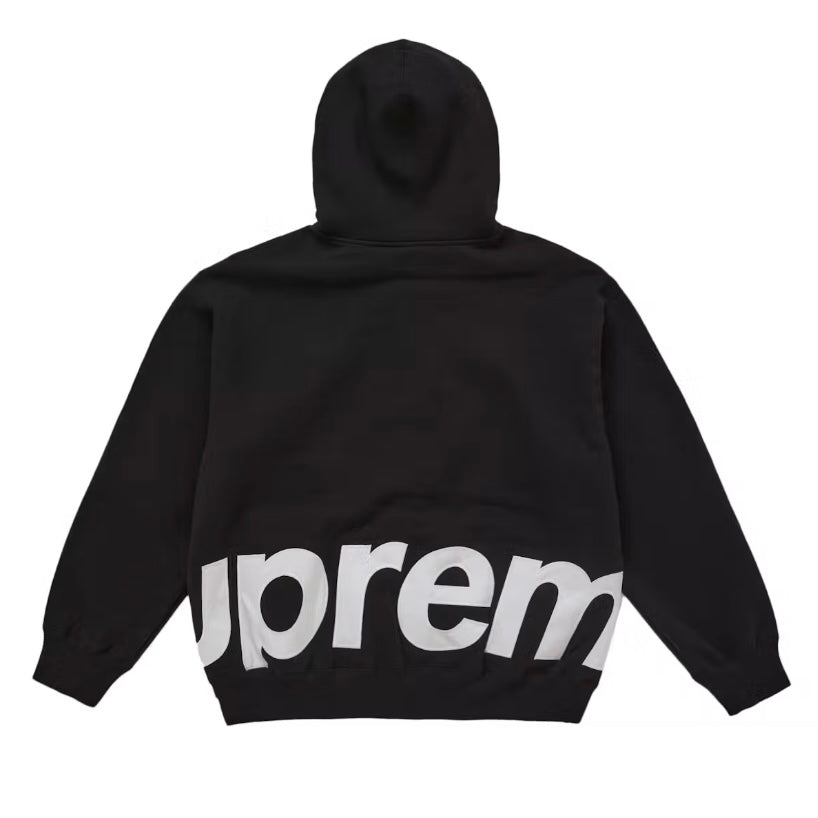 Supreme - Big Logo Zip Up Hoodie - Black