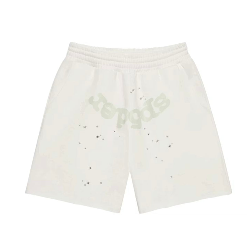 SP5DER - T&F Sweatshort - White