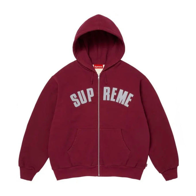 Supreme - Arc Thermal Lined Zip Up Hoodie - Cardinal