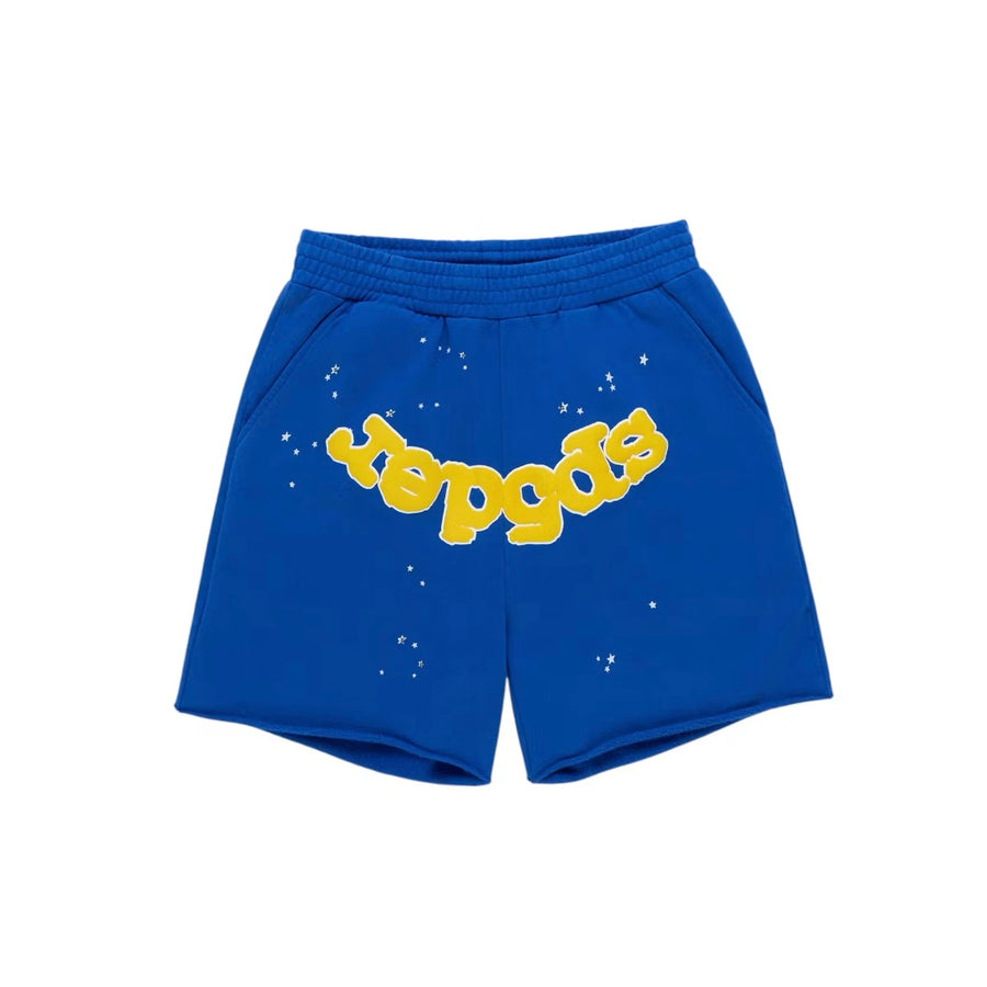 SP5DER - OG Logo Sweatshort - Blue