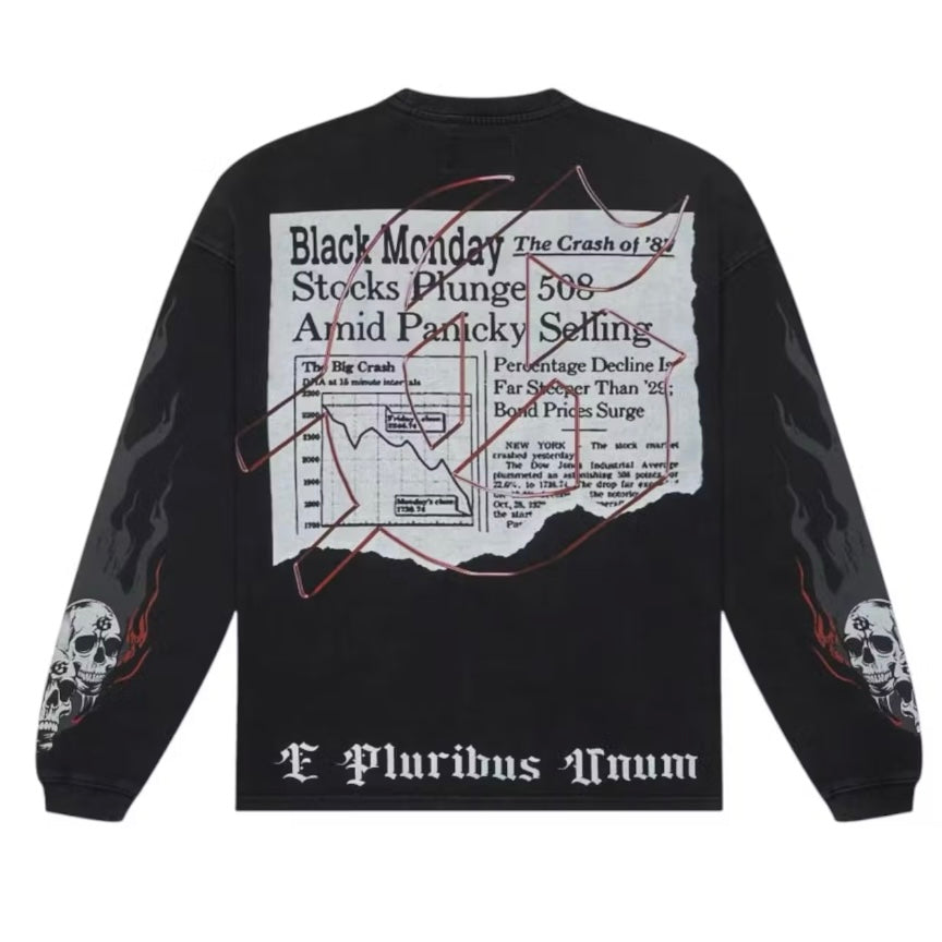 GODSPEED - Black Monday L/S Tee - Black