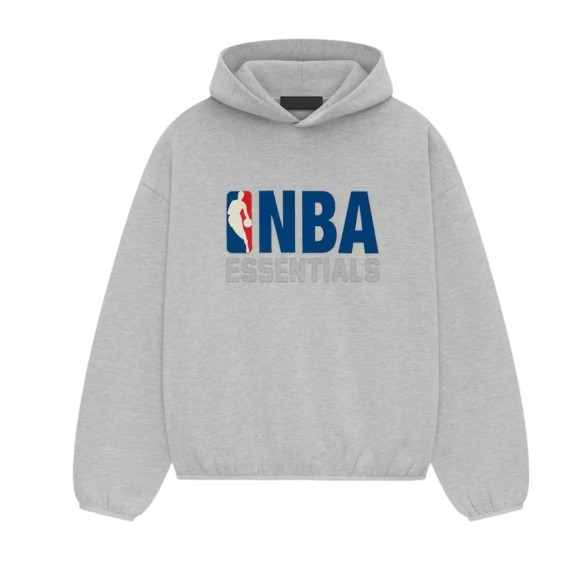 ESSENTIALS - NBA Hoodie - Light Heather