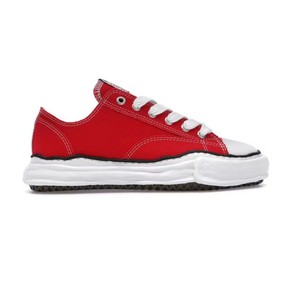 Maison MIHARA YASUHIRO - Peterson OG Sole Canvas Low - Red
