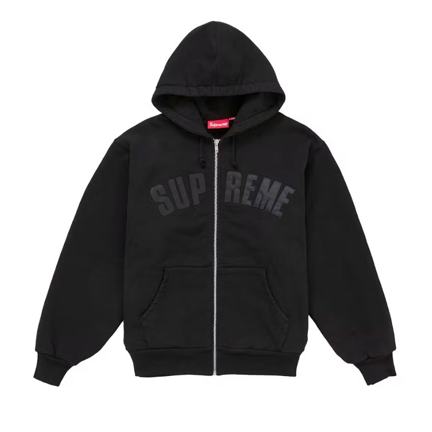 Supreme - Arc Thermal Lined Zip Up Hoodie - Black