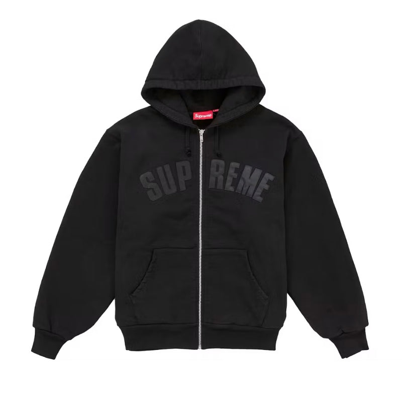 Supreme - Arc Thermal Lined Zip Up Hoodie - Black