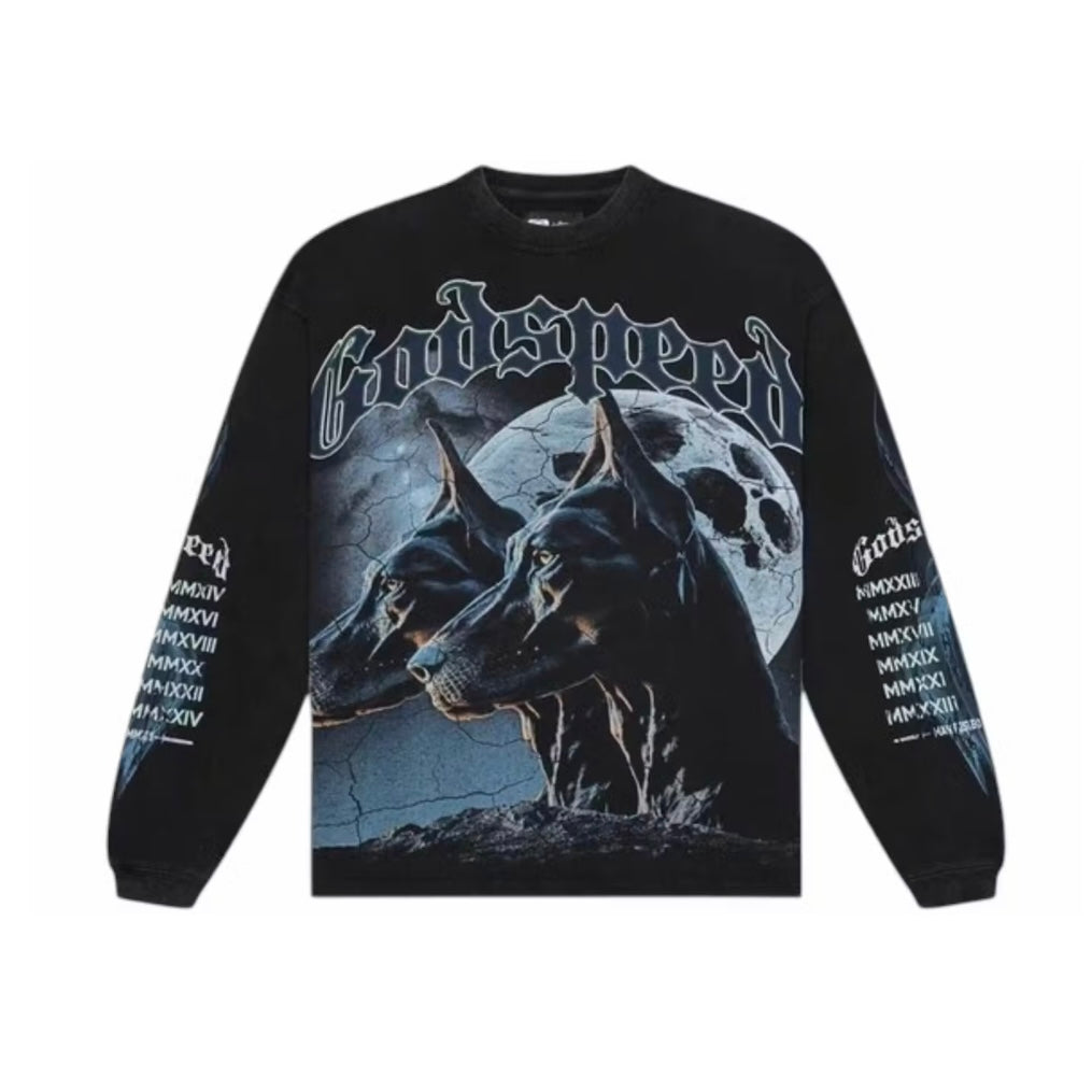 GODSPEED - F.T.D L/S Tee - Black