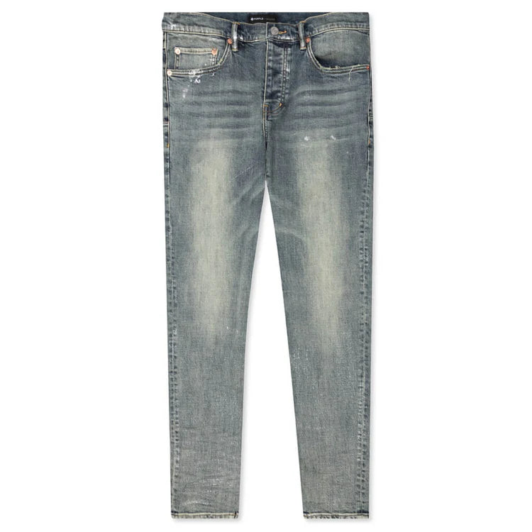 PURPLE BRAND - P001 - Light Indigo Metallic Silver