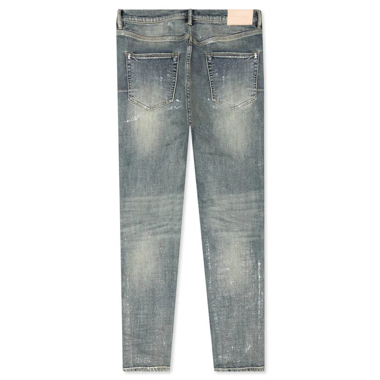 PURPLE BRAND - P001 - Light Indigo Metallic Silver