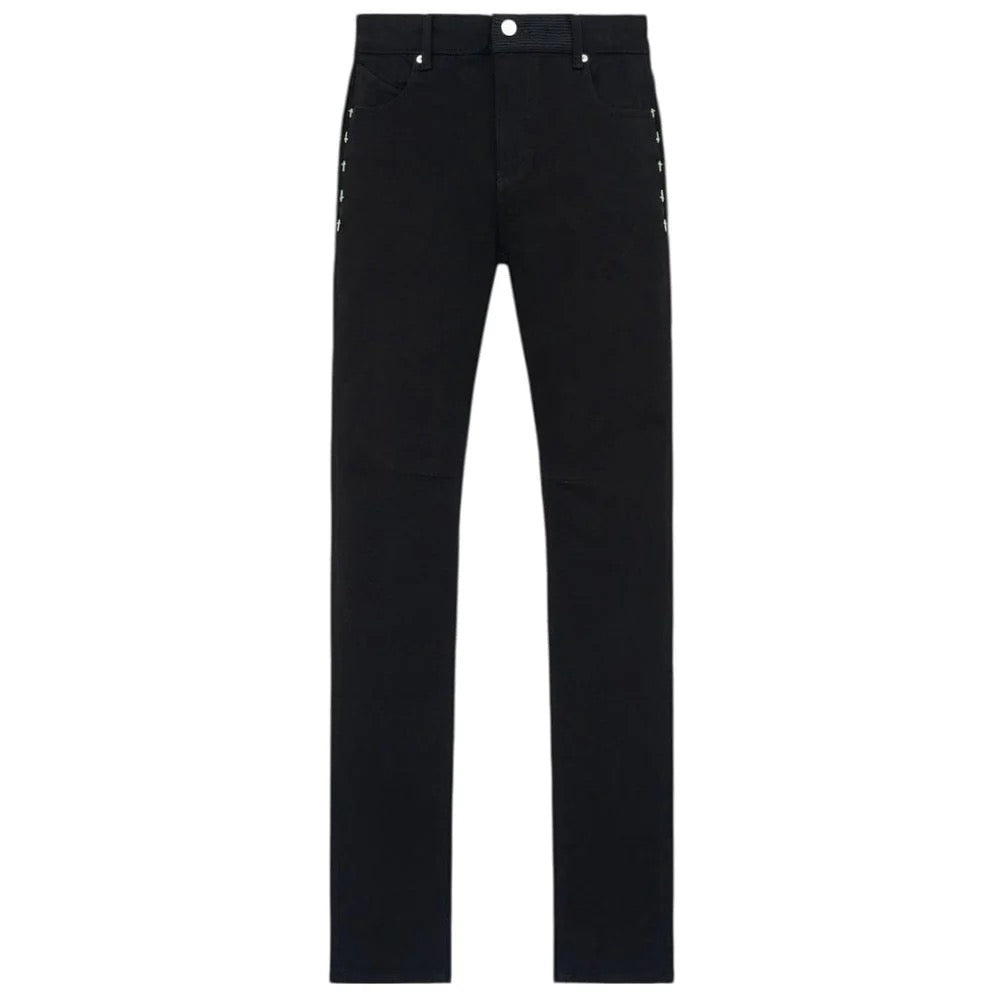 RTA - Clayton Skinny Jean Pintuck Cross - Black