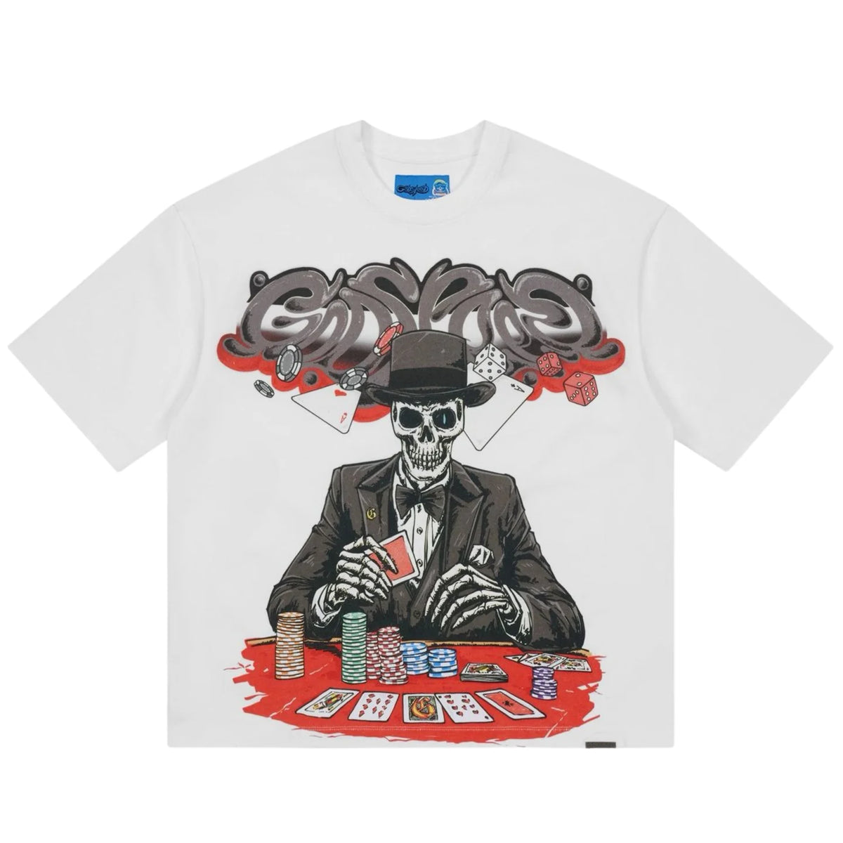 GODSPEED - High Stakes Tee - White