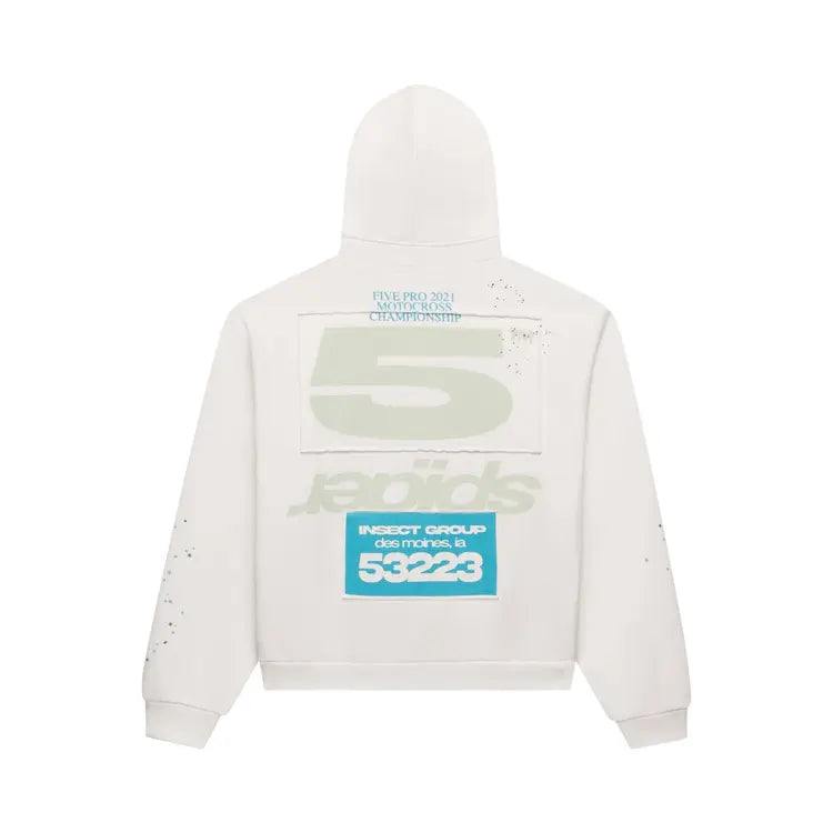 SP5DER - T&F Zip-Up - White