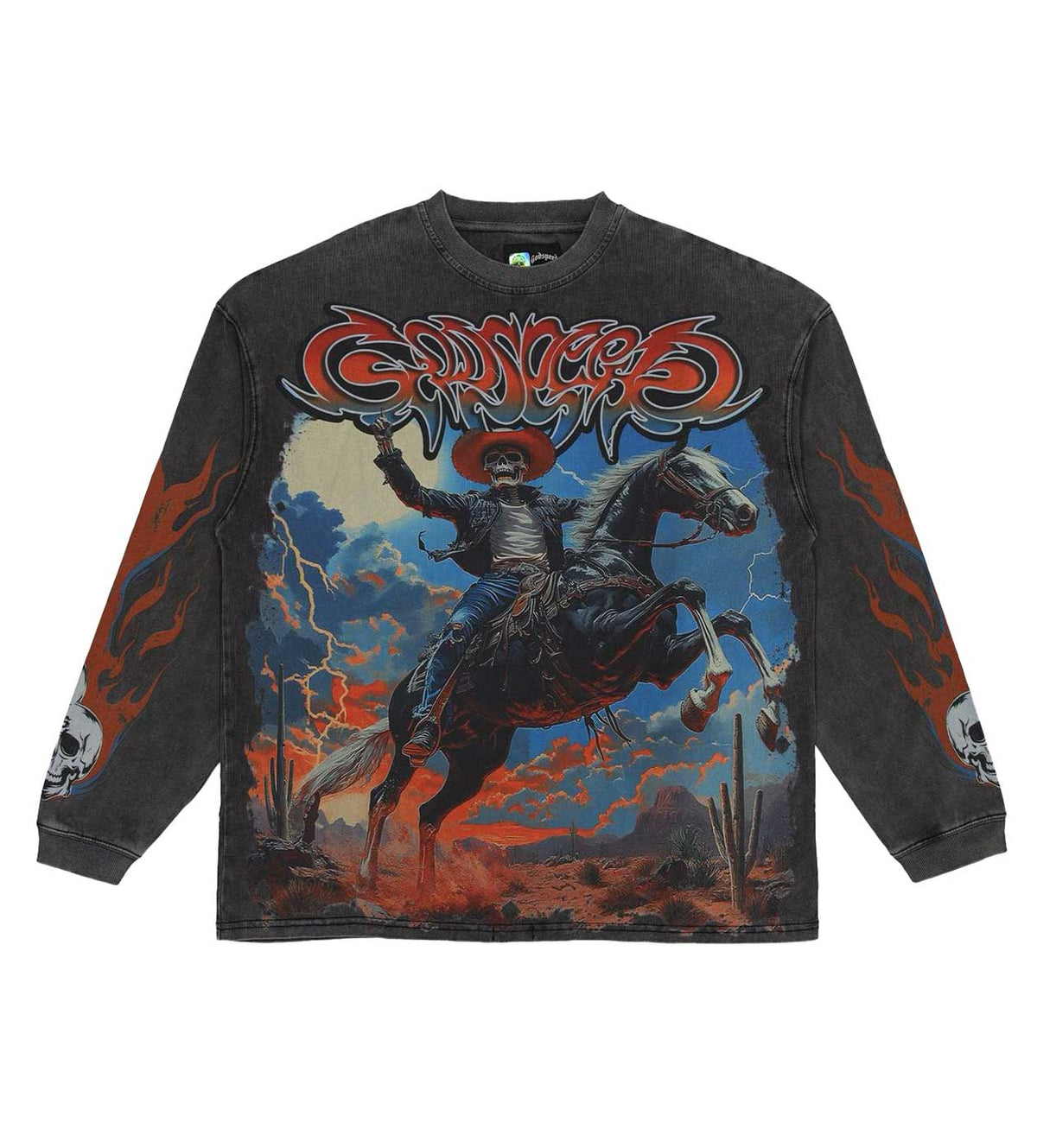 GODSPEED - Best Western L/S Tee - Black