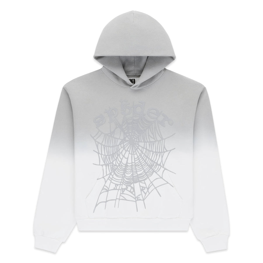 SP5DER - OG Web Ombre Hoodie - Sport Grey