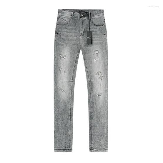 RTA - Bryant Ripped Skinny Jean - Grey