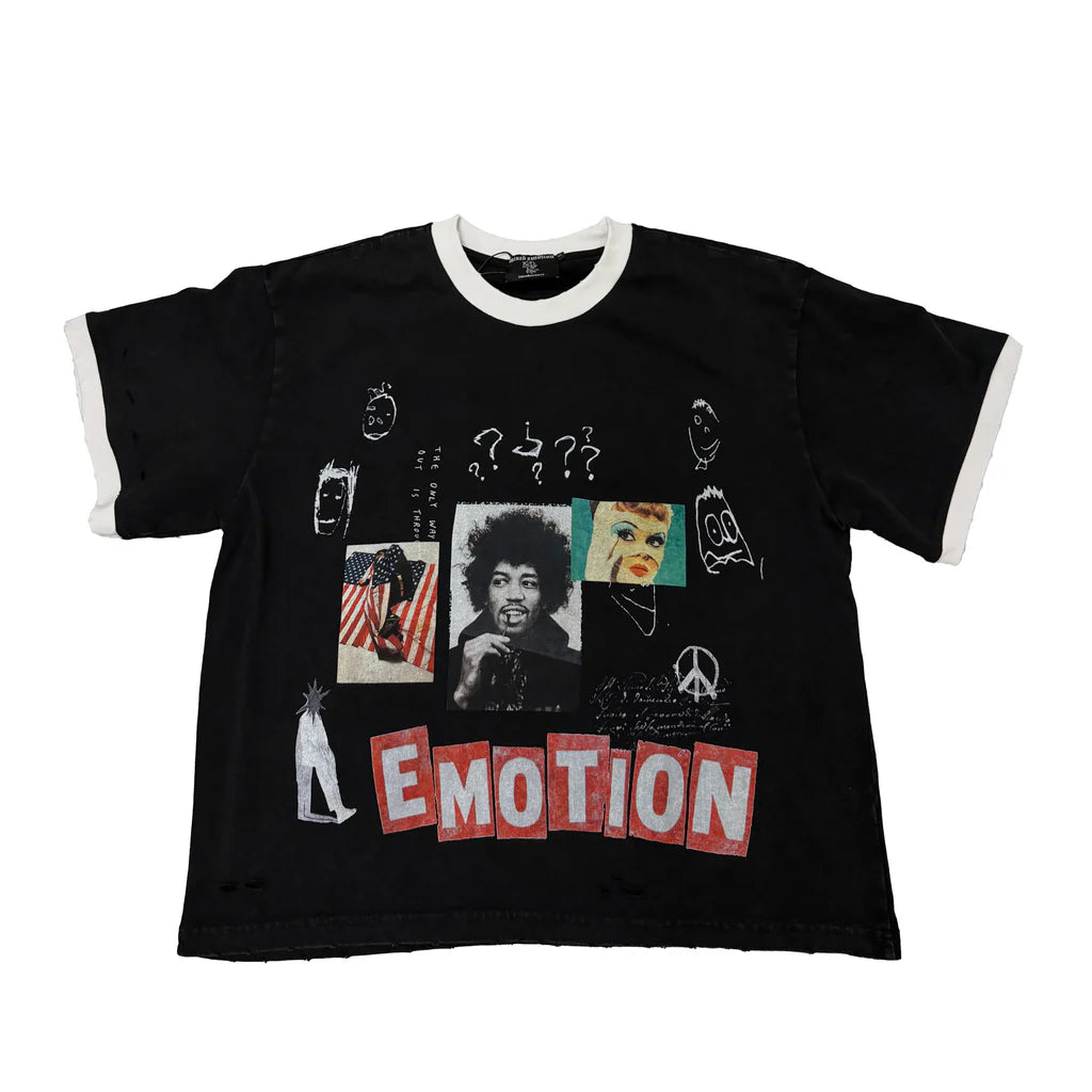 MIXED EMOTION - Static Tee - Black
