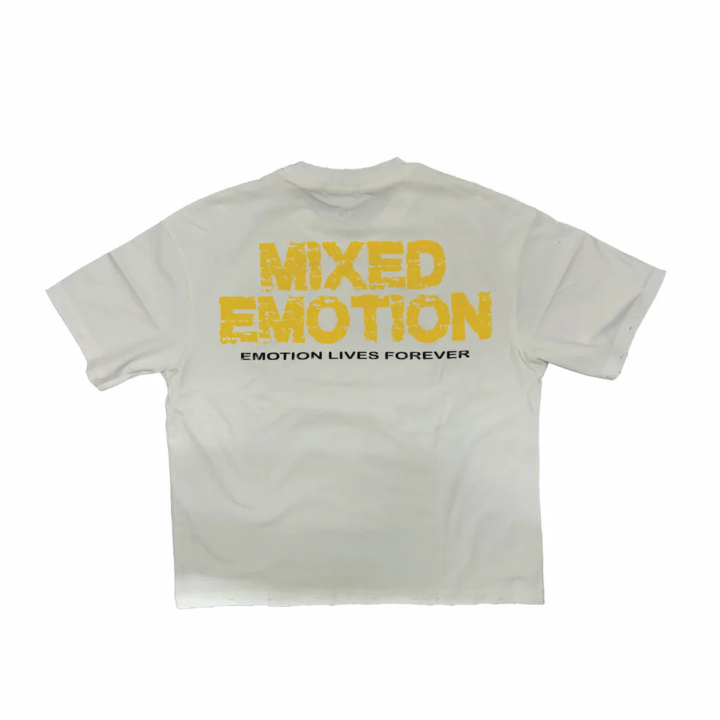 MIXED EMOTION - Forever Tee - White