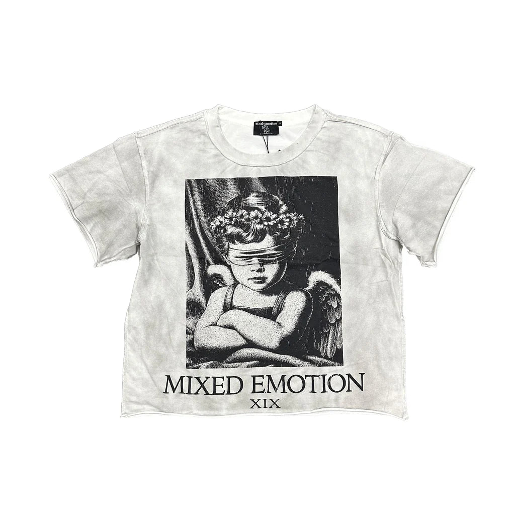 MIXED EMOTION - XIX Oversized Tee - White