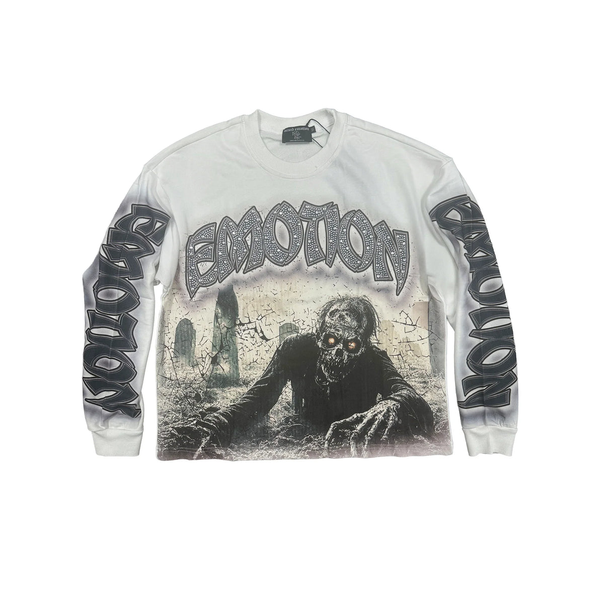 MIXED EMOTION - Resurrection L/S - White