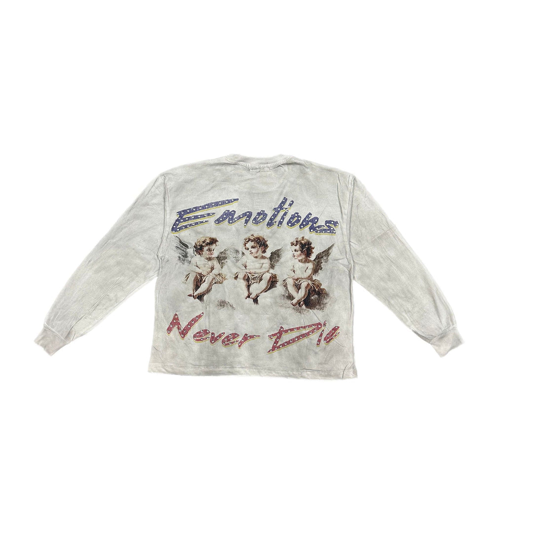 MIXED EMOTION - Triplets L/S - White