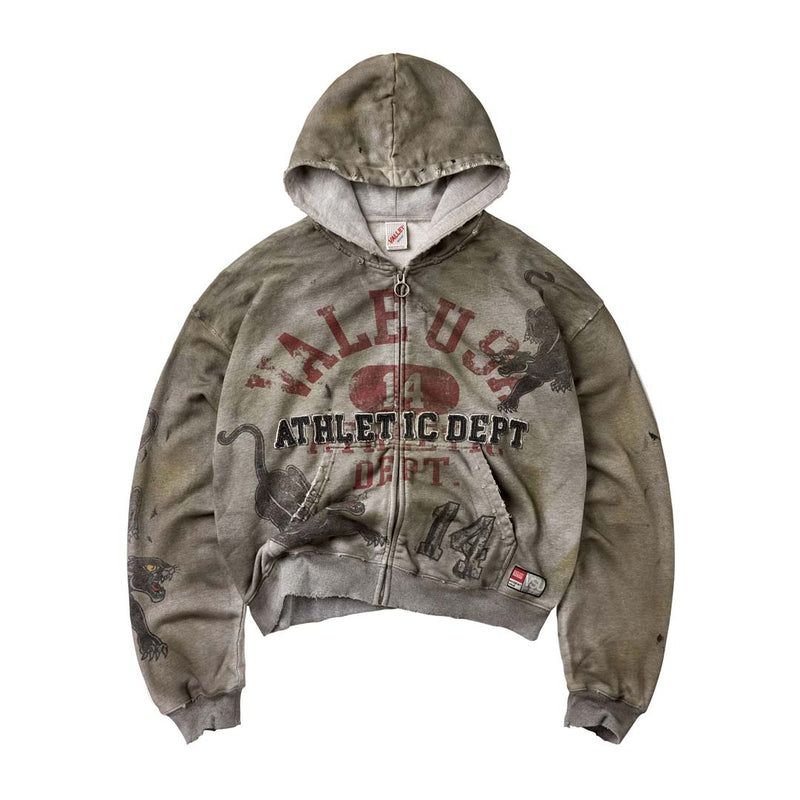 Vale Forever - Varsity Zip-Up - Grey