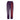 VERTABRAE C2 purple sweatpants with a vertical red pixel font 'VERTABRAE' logo on the right leg.