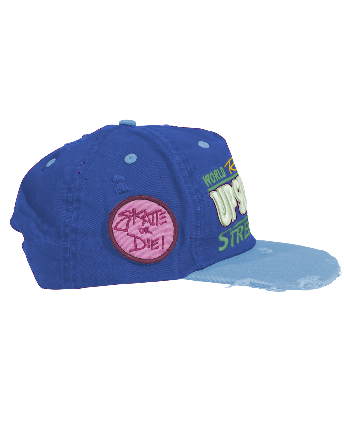 Up7Skate - Blue Strip Intl Street Team Hat - Blue