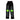 VERTABRAE - Sweatpants Knee Logo - Black/Slime Green