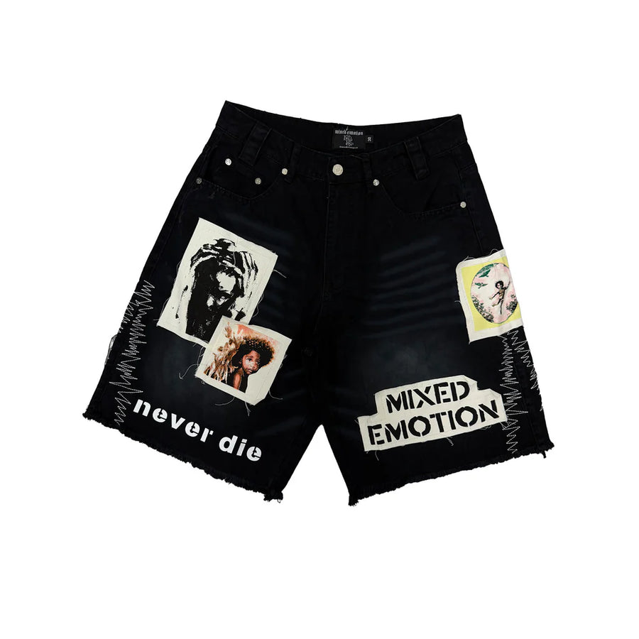 MIXED EMOTION - Chaos Carpenter Shorts - Black