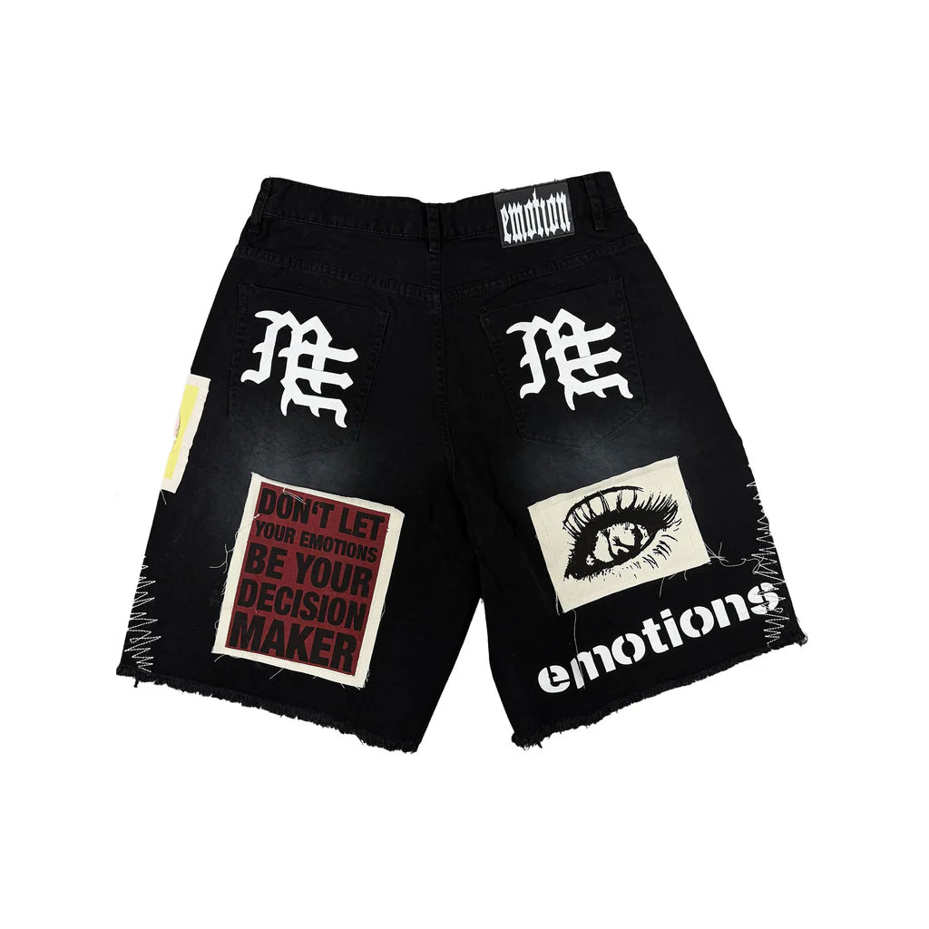MIXED EMOTION - Chaos Carpenter Shorts - Black