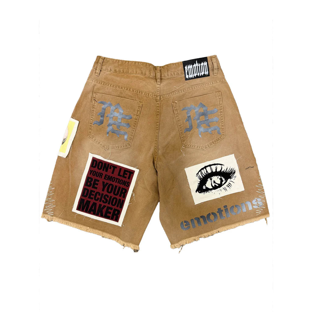MIXED EMOTION - Chaos Carpenter Shorts - Brown
