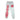 Saint Vanity - Varsity Sweatpants - Cream/Red
