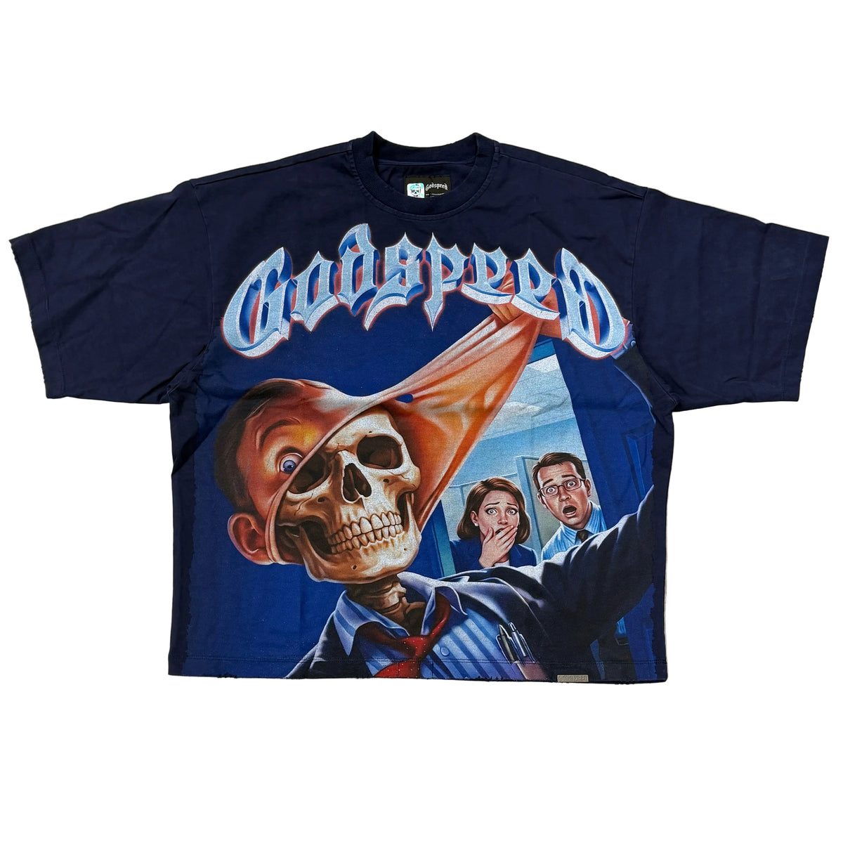 GODSPEED - Mask Off Tee - Navy