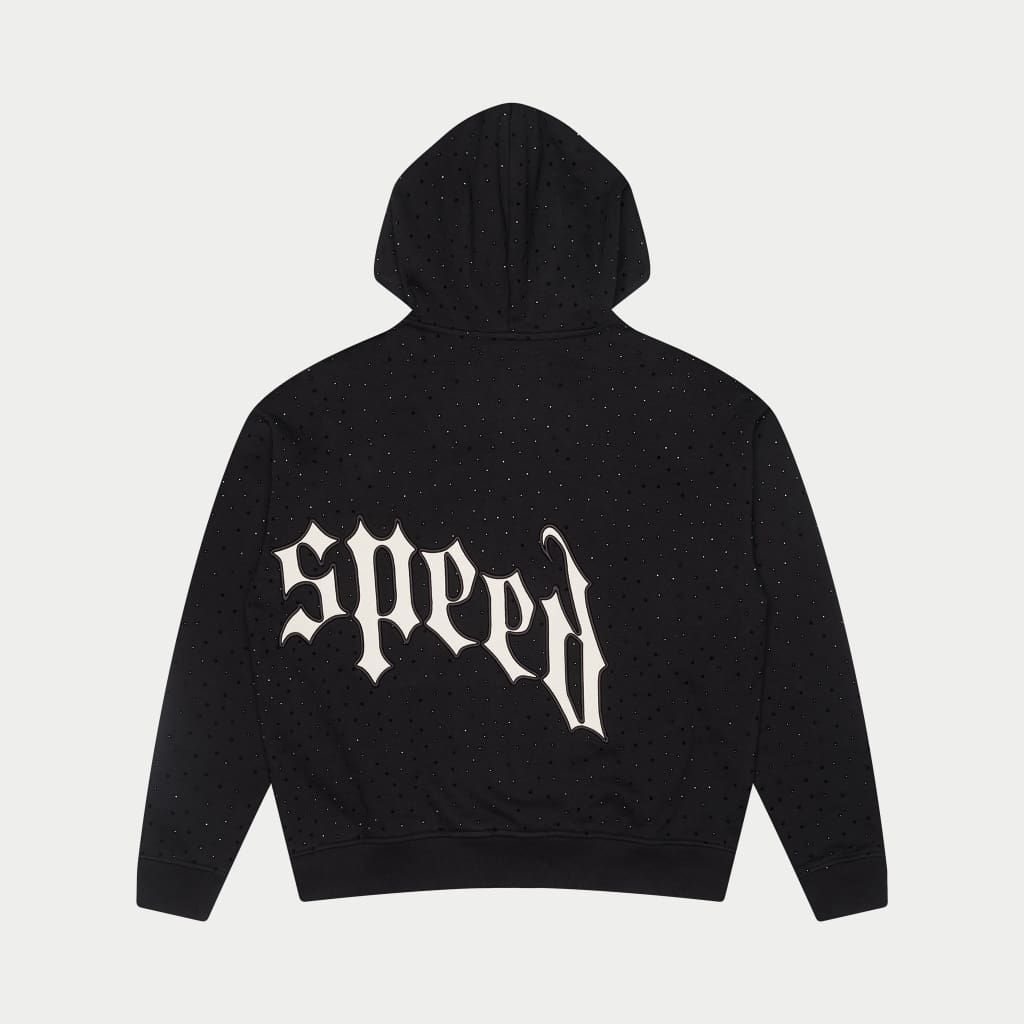GODSPEED - OG Logo VVS V2 Zip-Up - Black/White