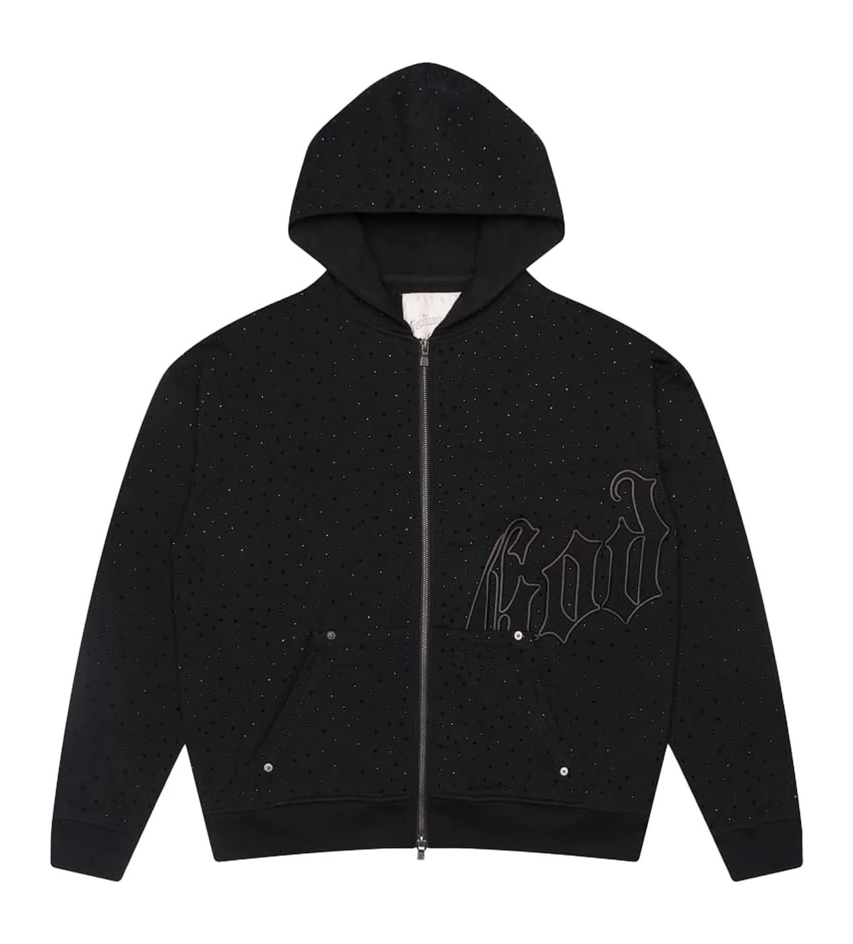 GODSPEED - OG Logo VVS V2 Zip-Up - Black