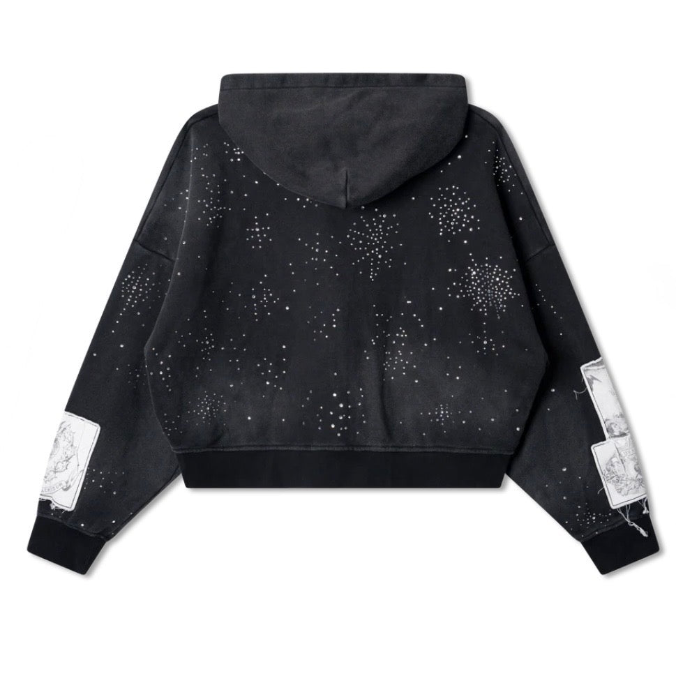 We Are Righteous - Divine Canvas Zip-Up - Black