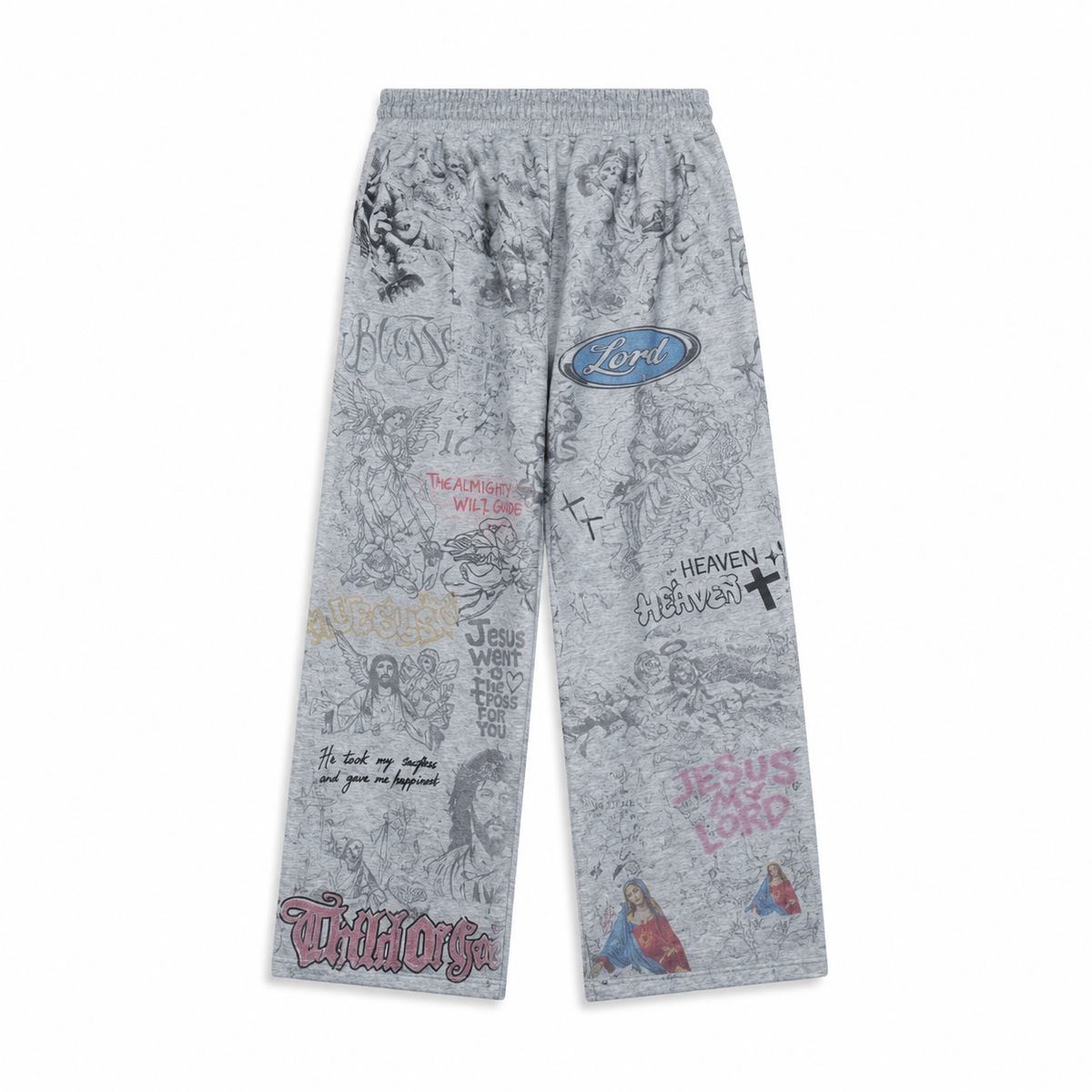 We Are Righteous - Jesus My Lord Sweatpants - Grey