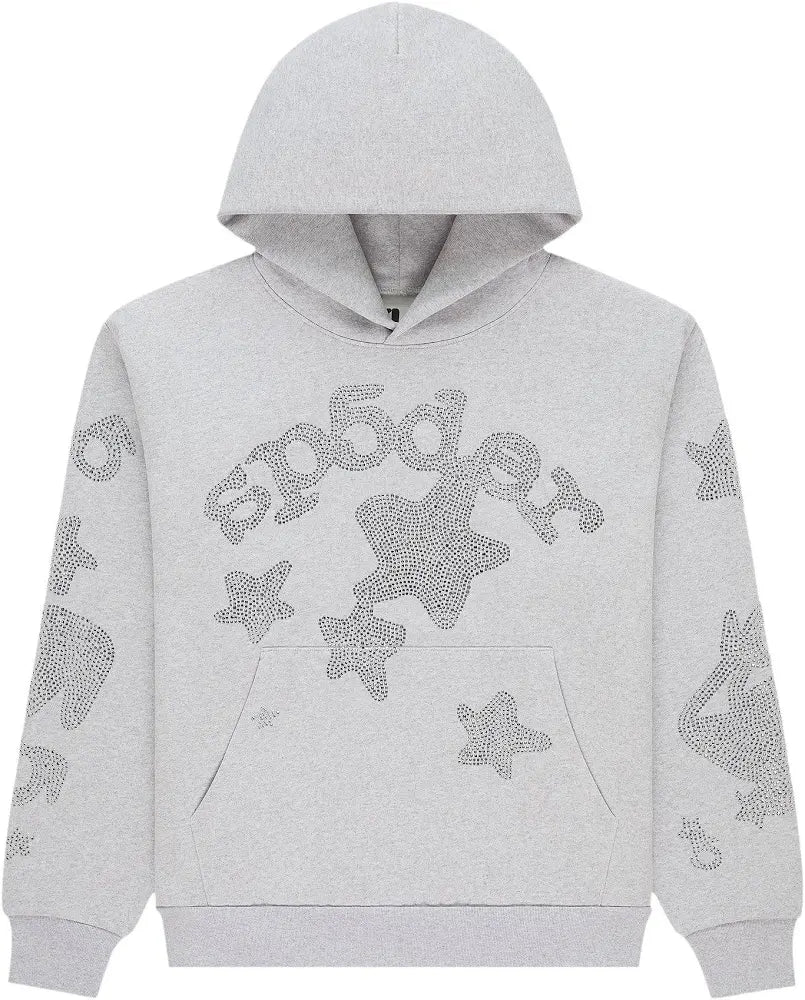 SP5DER - Beluga V2 Hoodie - Heather Grey