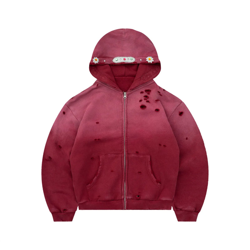 Bravest Studios - Sapphire Zip Up - Red