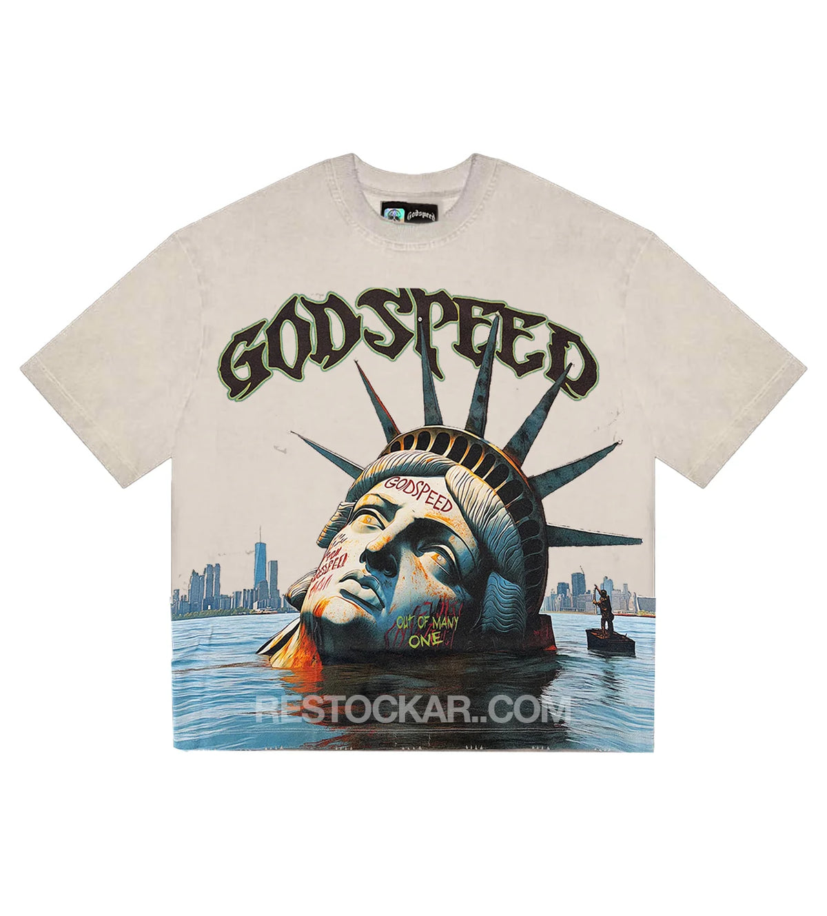 GODSPEED - Sunken Liberty Tee - Clay