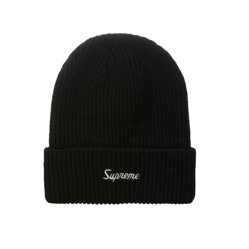 Supreme - Loose Gauge Beanie - Black